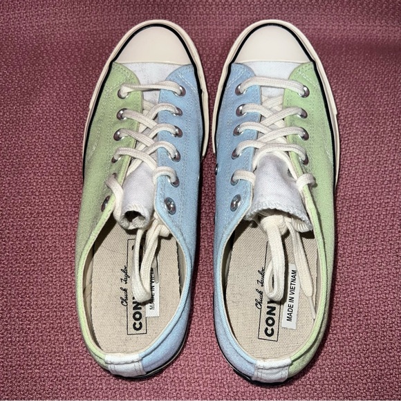 Converse Chuck 70 Low Tri-Panel Three Color Canvas Sneakers women’s 10 / men’s 8 - Picture 7 of 10